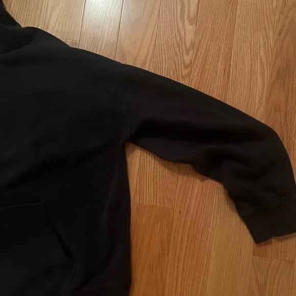 Abercrombie & Fitch Oversized Black Hoodie - Picture 3 of 4